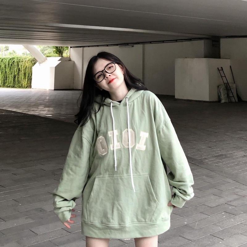 Áo Hoodie Dáng Rộng OIOI ulzzang