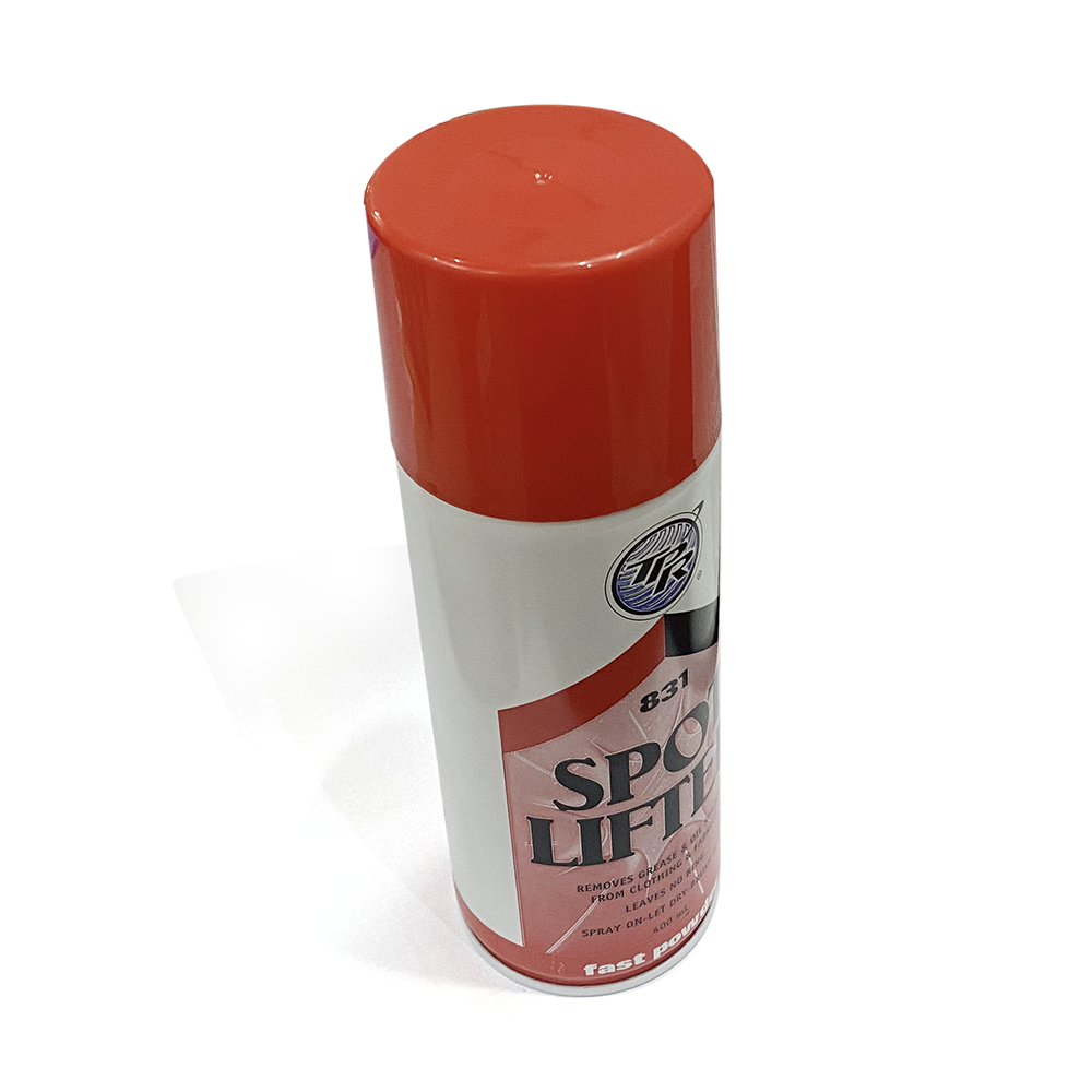Chai xịt tẩy dầu máy may dính trên vải Spot Lifter 831 nhanh khô
