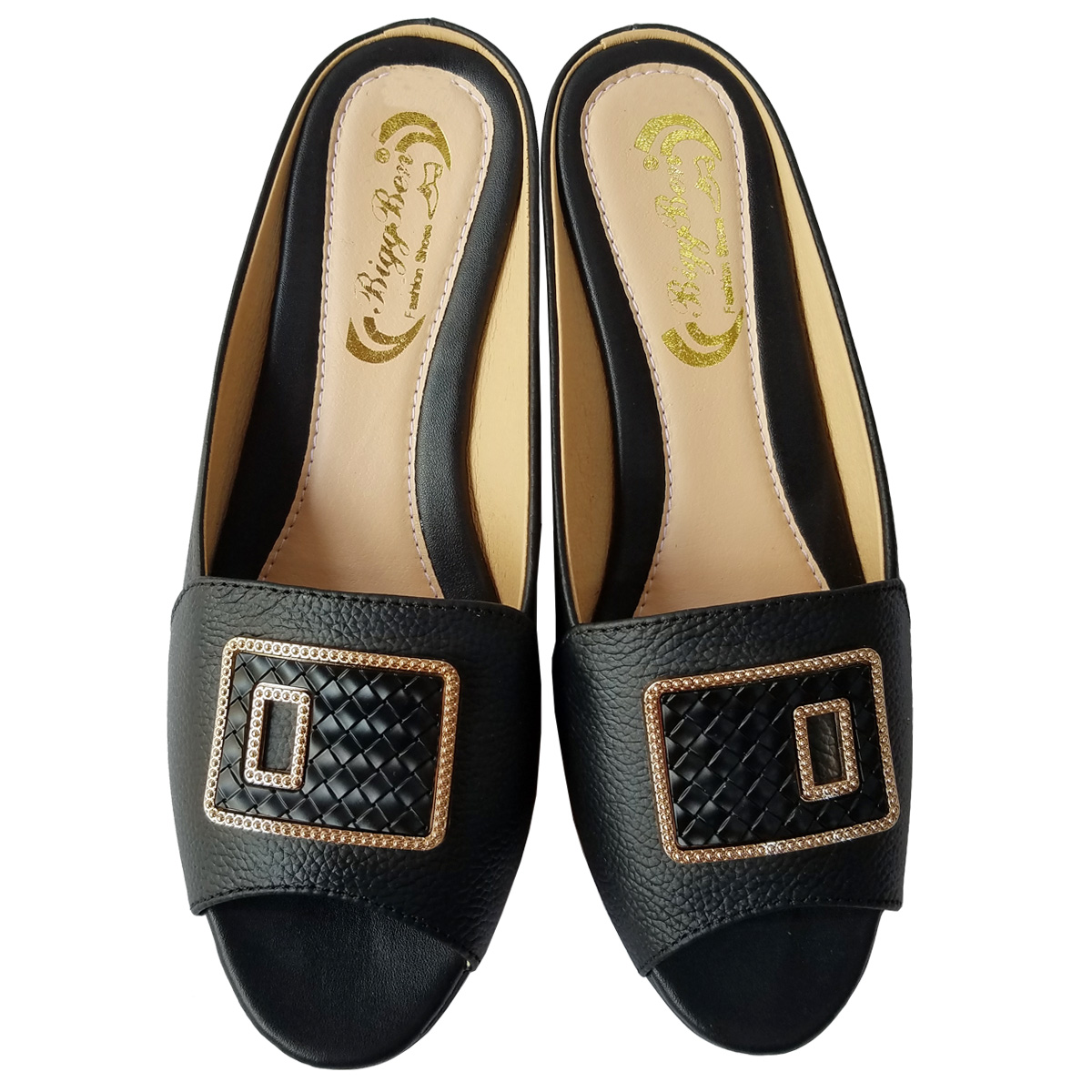 Dép sục nữ da bò thật cao cấp HKT219