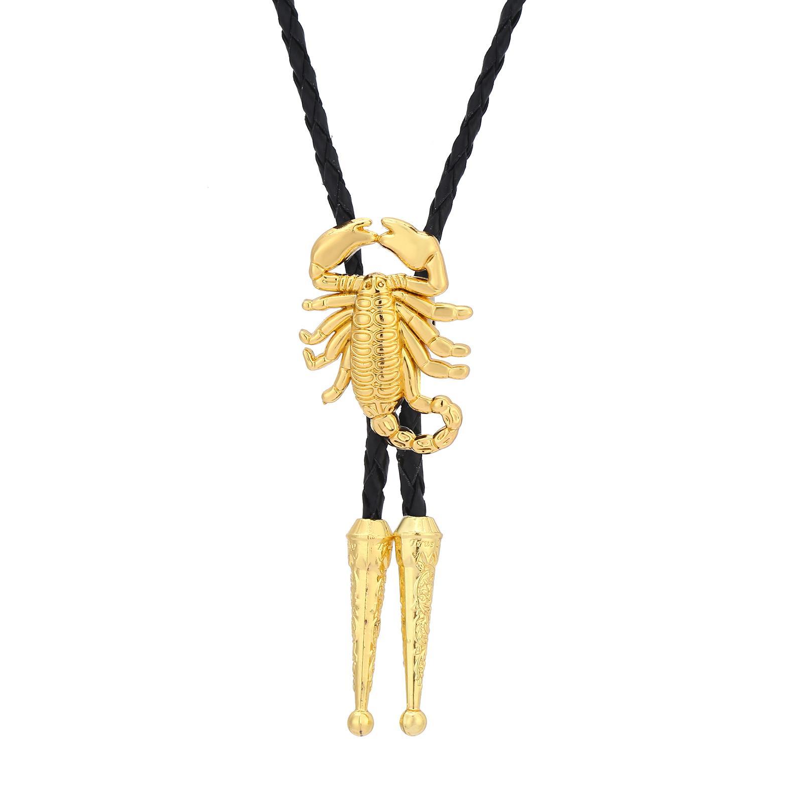 Alloy Bolo Tie Adjustable Costume Retro Style Rope Cowboy for Women Men