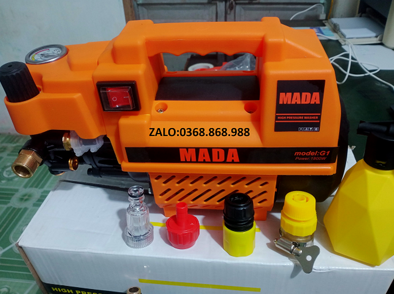 Máy rửa xe mini