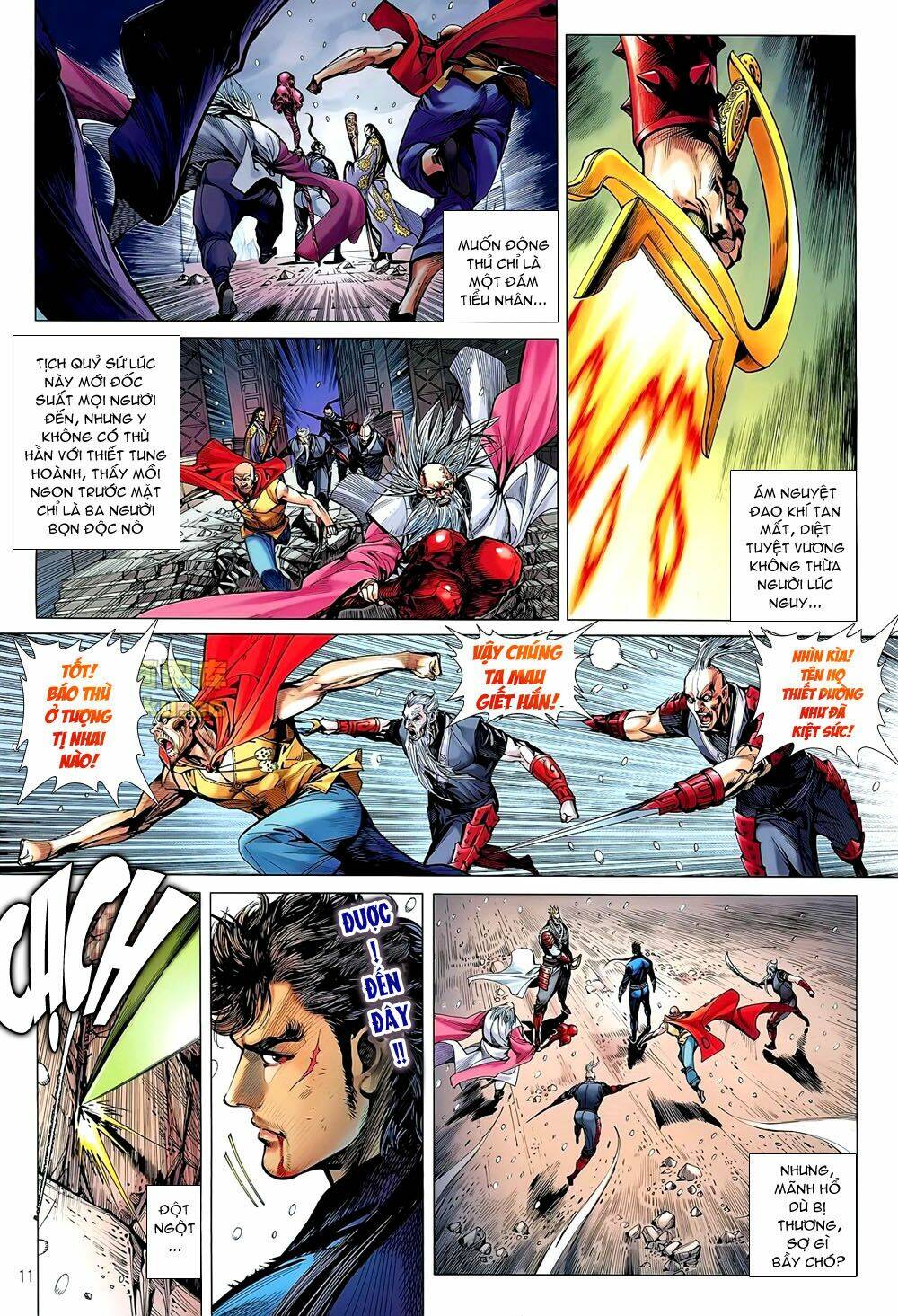 thiết tướng tung hoành (cựu tác) chapter 41 11