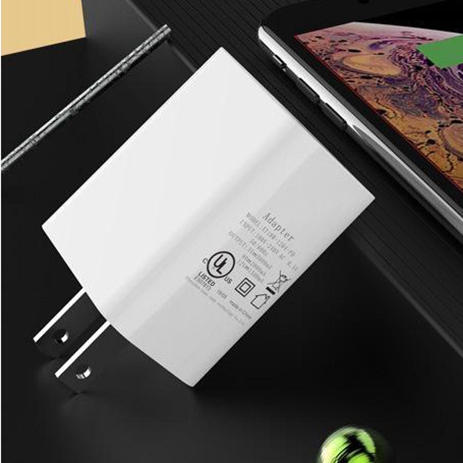 USB Type-C Single Port Charger Block Power Delivery Adapter Power Brick US Plug Safety