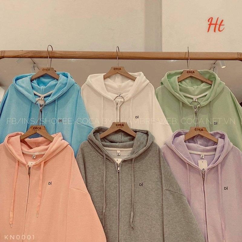 Áo khoác nỉ cotton DI H26