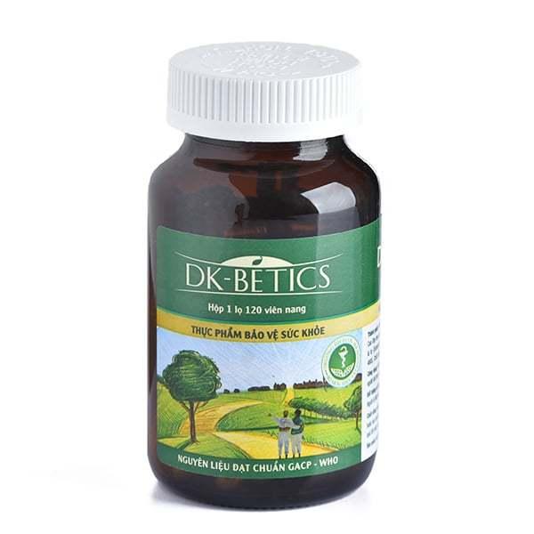 Viên uống tiểu đường DK Betics (Hộp 120 viên)