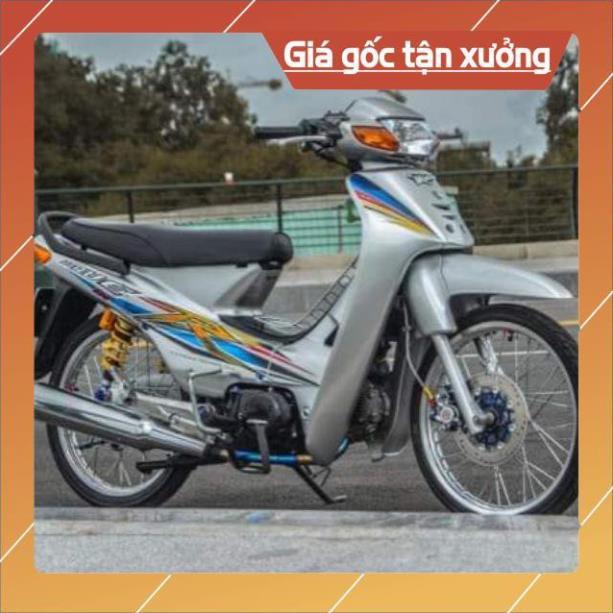 Tem rời chữ R chất liệu Crom chính hãng cao cấp