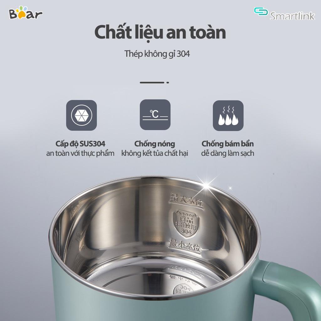 Nồi lẩu điện mini đa năng Bear DRG-D12M5. Nồi lẩu điện mini đa năng 1.2L chính hãng bear 1.2 Lít,Bảo Hành 18 Tháng Hagu - Hàng chính hãng