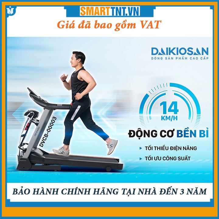 Máy chạy bộ đa năng chính hãng Daikiosan DVCB-00003 cao cấp