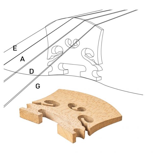 Ngựa Đàn Violin Size 4/4 Cao Cấp