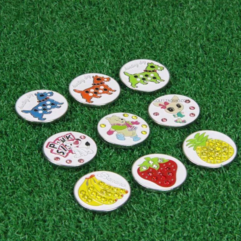 Mác bóng golf clip marker đánh dấu vị trí loại đẹp kẹp nam châm 1 Chiếc MB038