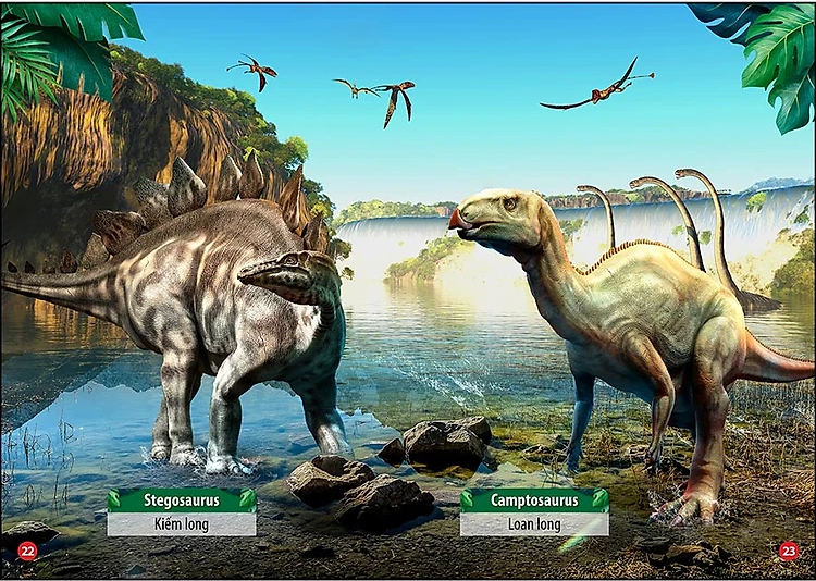 Từ Điển Bằng Hình - Song Ngữ Anh-Việt - Thế Giới Khủng Long