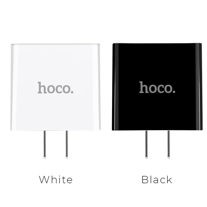 Củ sạc Hoco C15 củ sạc 3 cổng USB 3A có đèn LED hiển thị dòng diện - Tặng cáp sạc Lightning Hoco X14