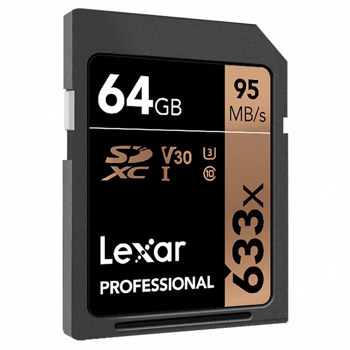 Thẻ Nhớ SDXC Lexar Professional 633x 64GB UHS-I 95MB/s LSD64GCB1AP633 - Hàng Nhập khẩu