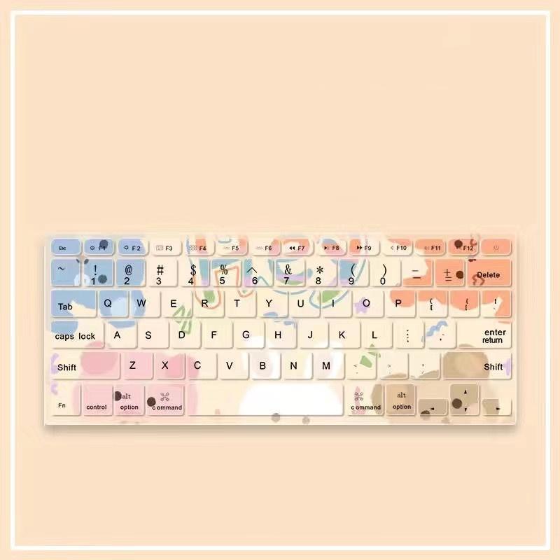 Ốp bảo vệ/ Tấm phủ bàn phím thích hợp cho Macbook M2 Air13 A2681 2021 Pro14 A2442 2020Air13.3 A2179 A2237 Pro 13 15"