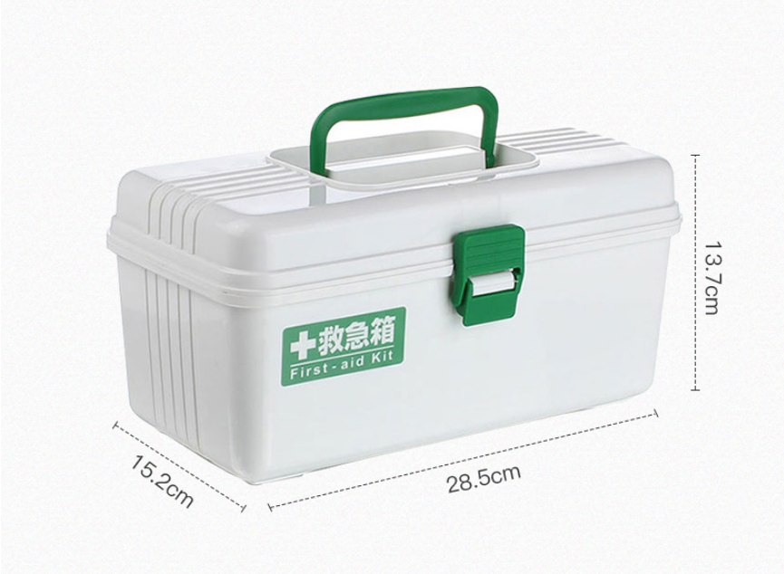 Combo 2 hộp đựng thuốc và dụng cụ y tế cao cấp nội địa Nhật Bản - Tặng hộp đựng thuốc loại tròn