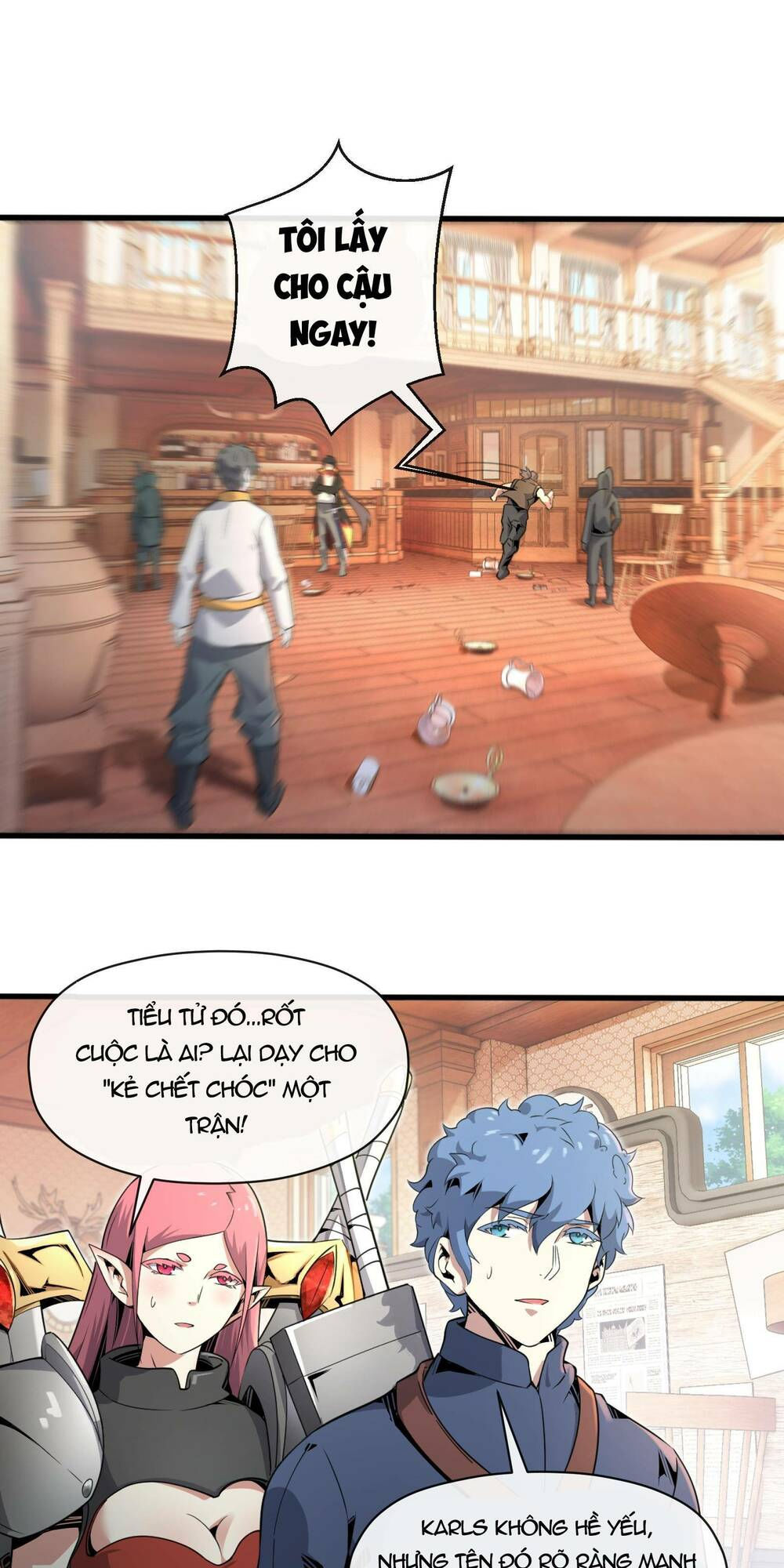 dù kiếm được nghề nghiệp siêu hiếm nhưng lại bị toàn server đuổi giết?! chapter 4 53