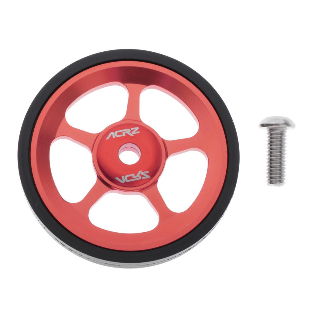 Premium Folding Bike Easy Wheels Modified Easywheel for Brompton