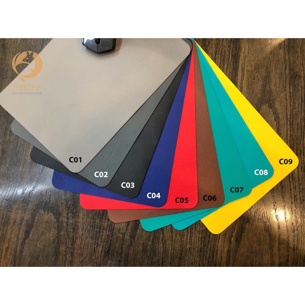 Miếng lót chuột vi tính da cao cấp PU 20x30cm