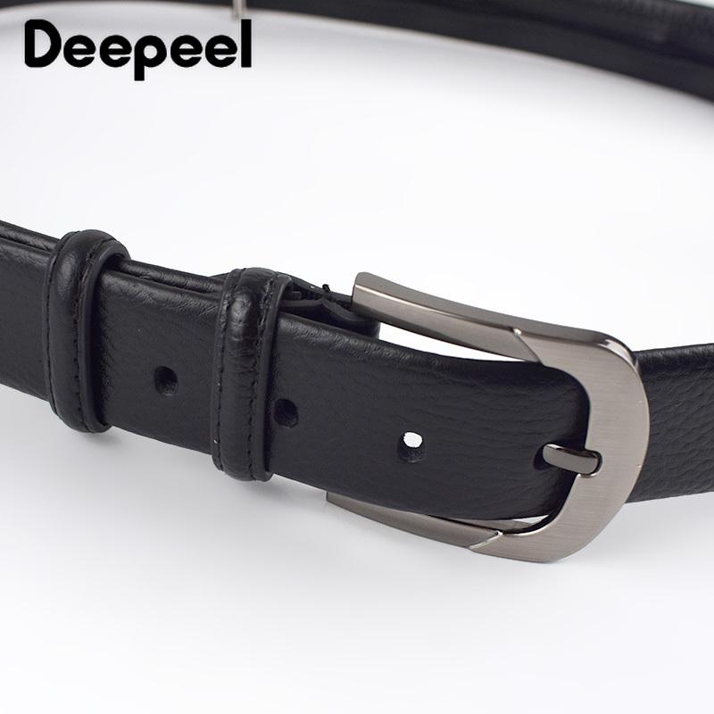 1Pc 3.7*110-130Cm Nam Khóa Cổ Điển Thắt Lưng Chống Trộm Ví Da Bò Dây có Dây Kéo Để Che Giấu Tiền Viền Quà Tặng Doanh Nghiệp
