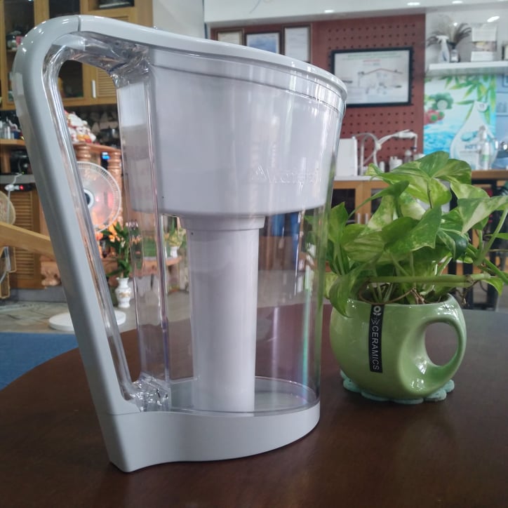 Bình lọc nước Ion kiềm ALkaline WaterJug - Hàng chính hãng - Tạo nước kiềm tốt cho sức khỏe, Lọc Clo, tạp chất và vi khuẩn có hại trong nước