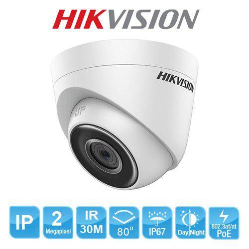 Camera IP Hikvision  Dome 2M DS-2CD1323G0-IUF tiêu chuẩn ngoài trời IP67 - Hàng Chính Hãng