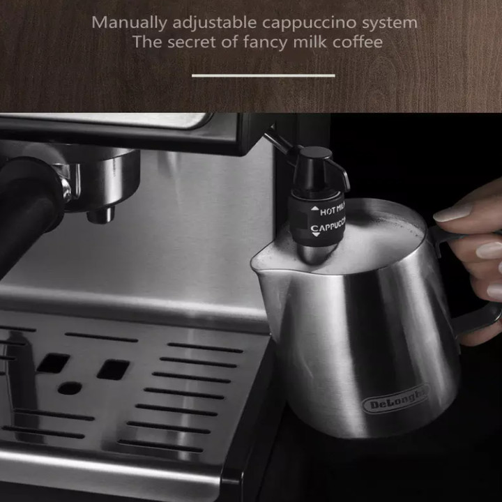 Máy pha cà phê  Espresso cao cấp thương hiệu Delonghi ECP36.31 công suất 1100 W - Hàng Nhập Khẩu