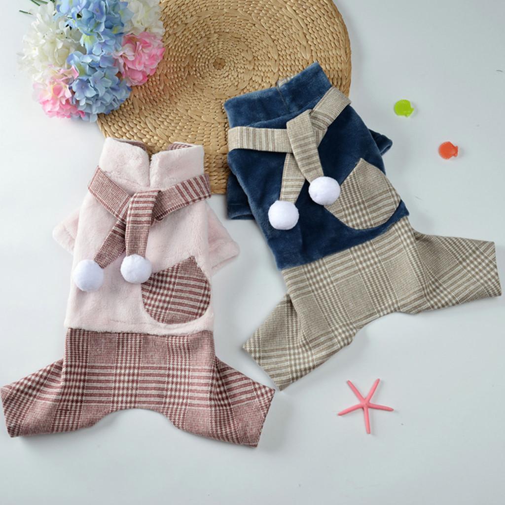 Pet Dog Clothes Winter Warm Soft Hoodie Pet Clothes Warm Clothing  S/M/L