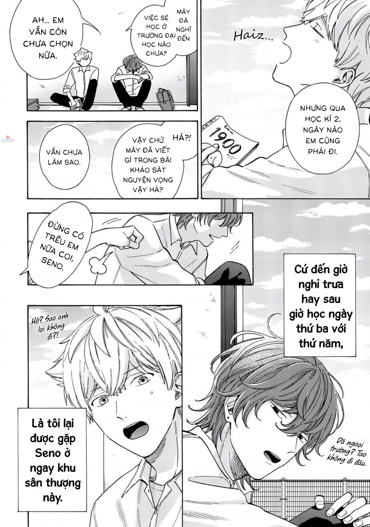 ngôi sao hạng nhất được vẽ bằng nụ hôn chapter 4 24