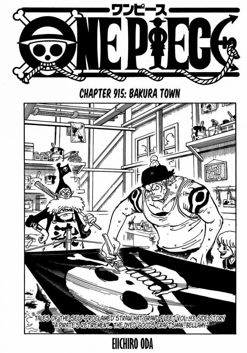 đảo hải tặc - one piece chapter 915 1