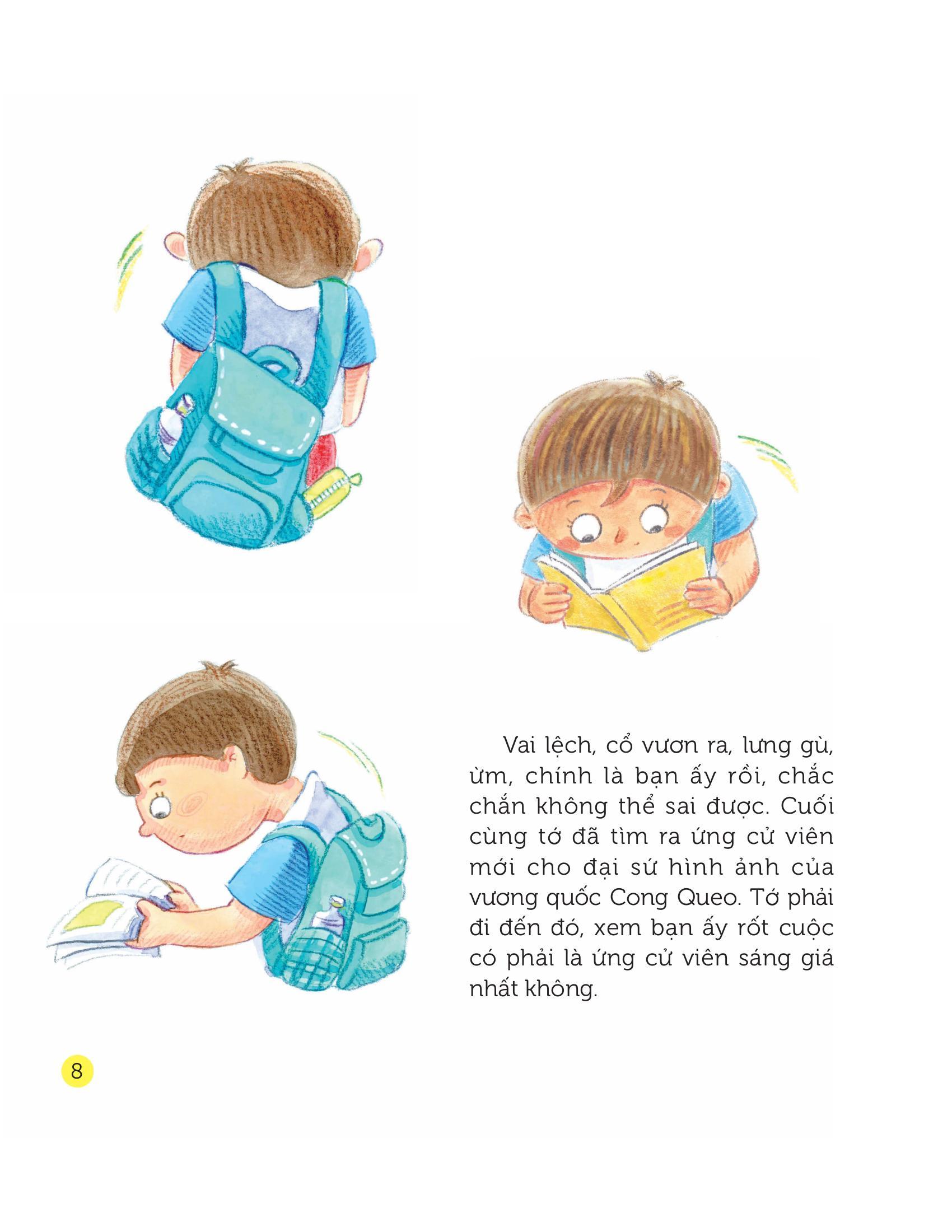 Sách - Tớ Tập Các Thói Quen Tốt - Tớ Tập Ngồi Thẳng Lưng