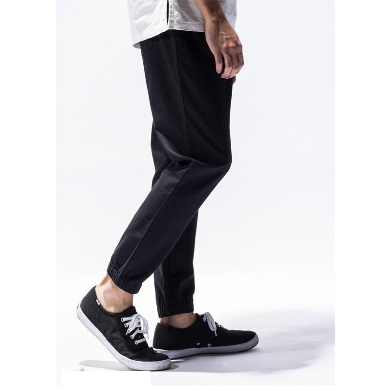 Quần jogger linen nam bó ống cao cấp, thời trang phong cách trẻ