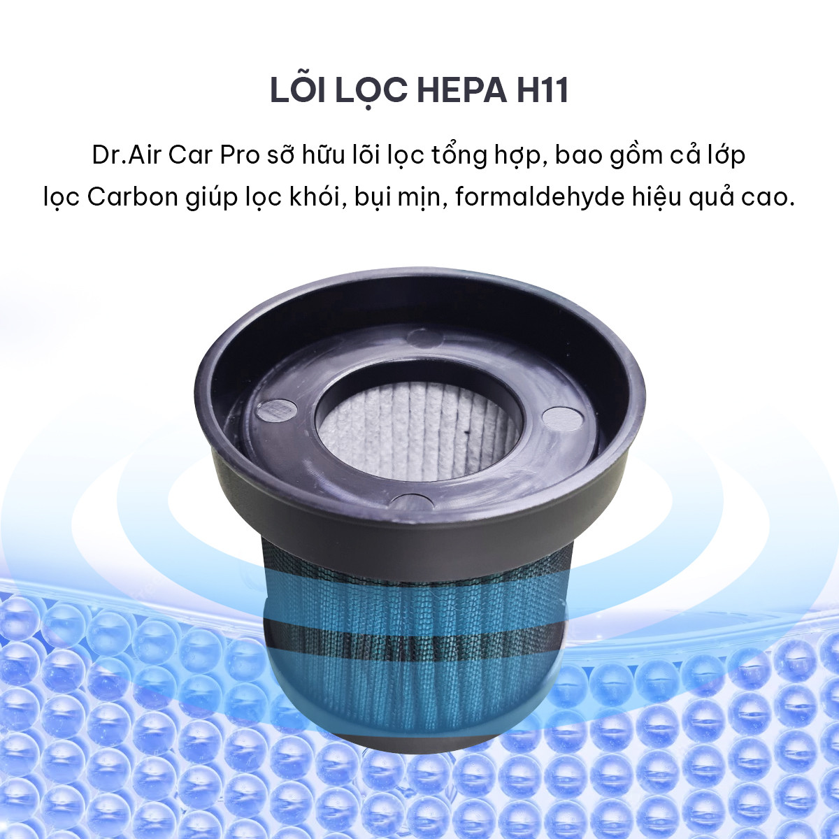 Máy lọc không khí ô tô HSVN Dr.Air Car Pro - Hàng chính hãng