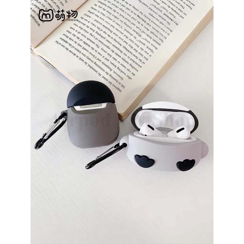 Bao Case Ốp dành cho Airpods 1-2, Airpods Pro chim cách cụt silicon 3D cao cấp