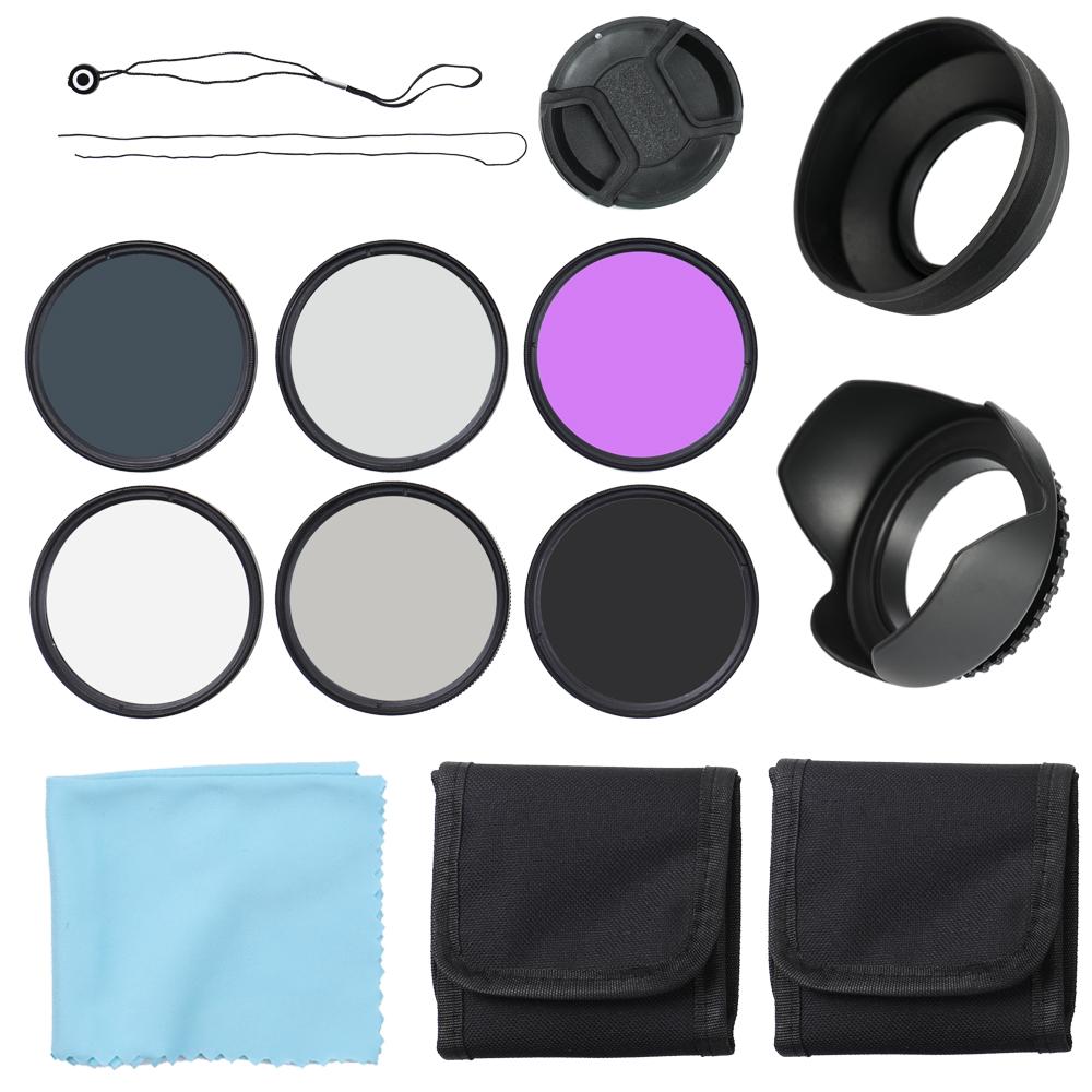 Máy ảnh chuyên nghiệp có bộ lọc ống kính UV CPL FLD và bộ lọc mật độ trung tính Altura Photo ND