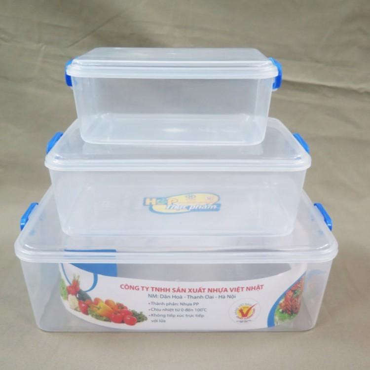 Combo 3 Hộp Lạnh Bảo Quản Thực Phẩm