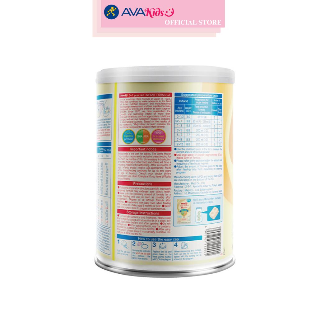 Sữa bột Meiji Infant Formula 800g (0 - 12 tháng)