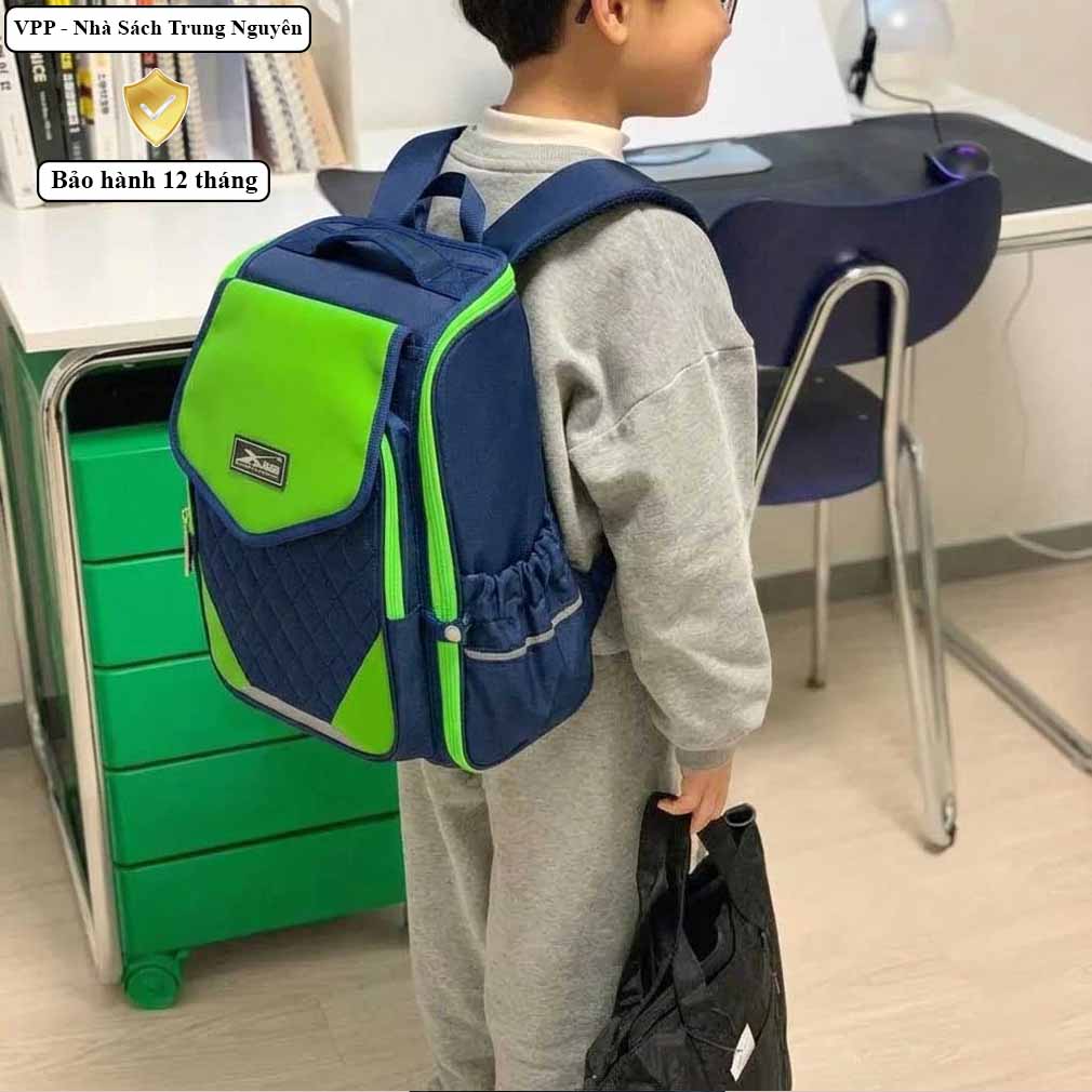 Balo chống gù trẻ em Xbags XB3108 chính hãng – balo học sinh nhẹ bền chống nước
