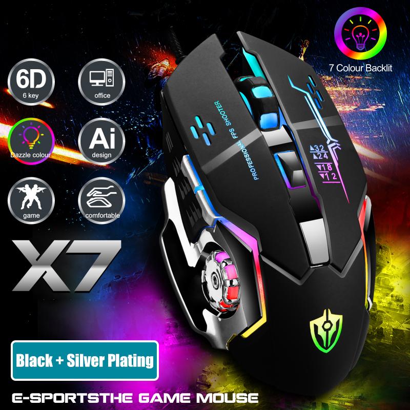 Lập Trình Macro Chuột Chơi Game 3000DPI Có Thể Điều Chỉnh Quang Có Dây LED Chuột Máy Tính USB Game Thủ Chuột Cho Văn Phòng Laptop