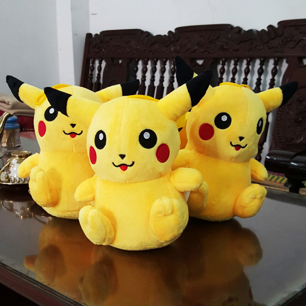 Gấu Bông Pikachu (20 Cm) Gb68 (Màu Vàng)