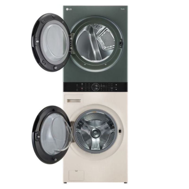 Tháp giặt sấy LG 14kg sấy 10 kg WT1410NHEG - Hàng Chính Hãng - Mới 100%