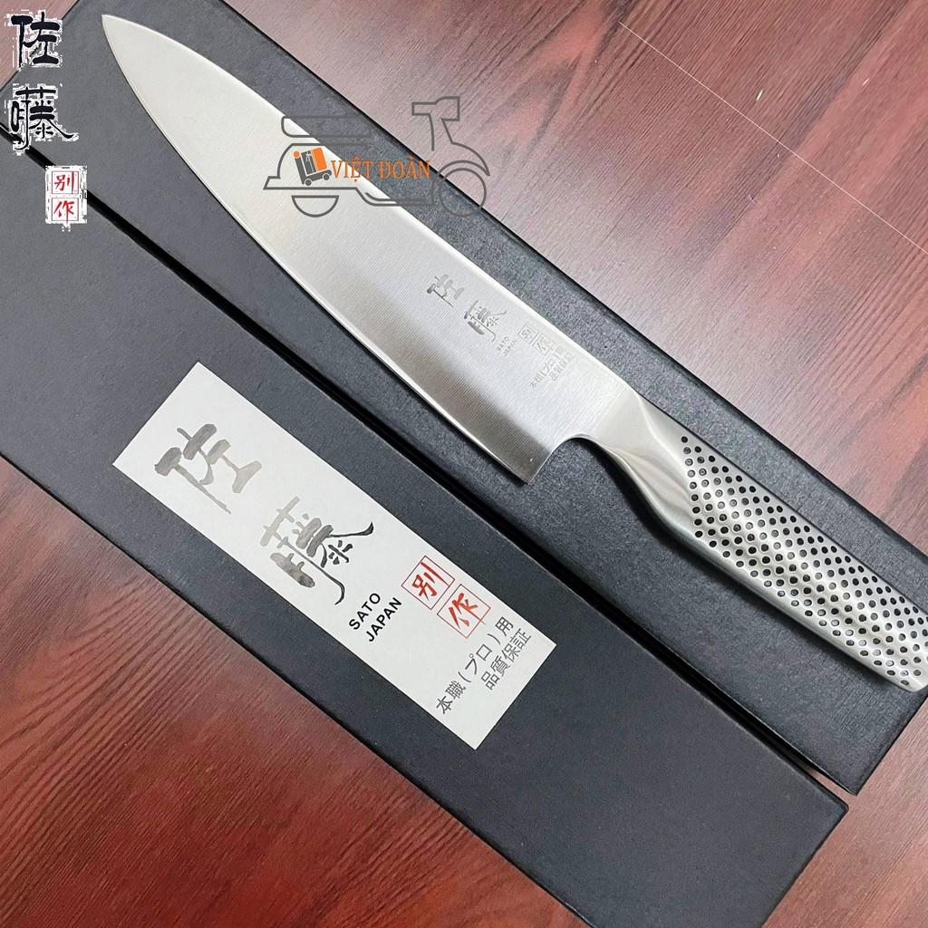 DAO SATO ĐẲNG CẤP SIÊU BÉN Mẫu Mới. Công Nghệ ĐÚC NGUYÊN KHỐI NHẬT BẢN. Dao thái Sashimi, Phi lê