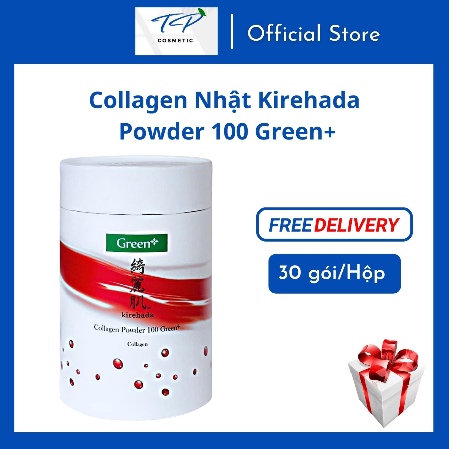 Collagen Nhật Kirehada Collagen Powder 100 Green+ : Đẹp Da, Giữ Dáng, Hạn Chế Quá Trình Lão Hóa Da