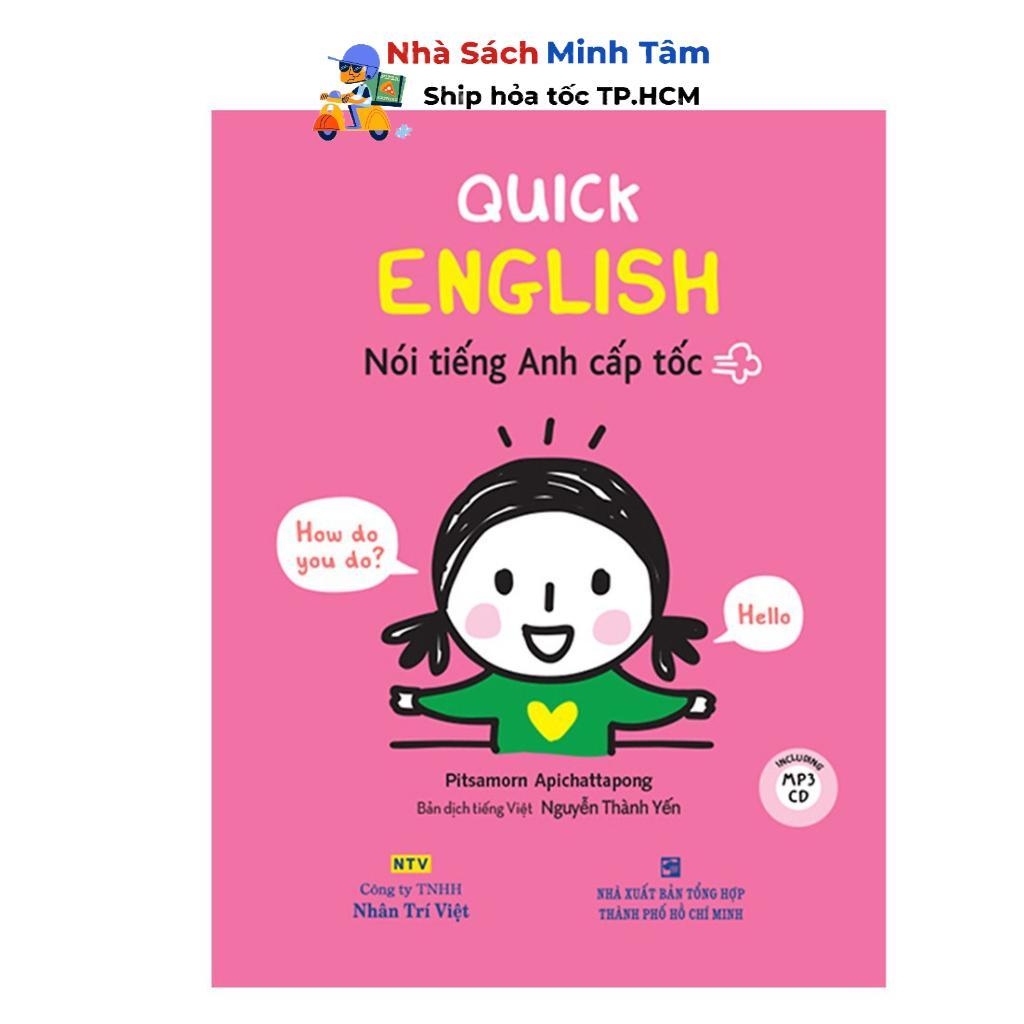 Sách - Quick English - Nói Tiếng Anh Cấp Tốc - Nhân Trí Việt