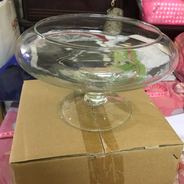 Bể Cá thủy Tinh Hồ Cá Mini Chậu Cây Có Chân