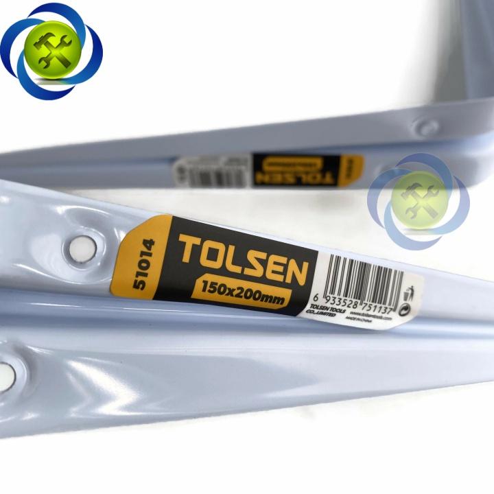 Giá đỡ kệ chữ L Tolsen 51014 kích thước 150mm x 200mm