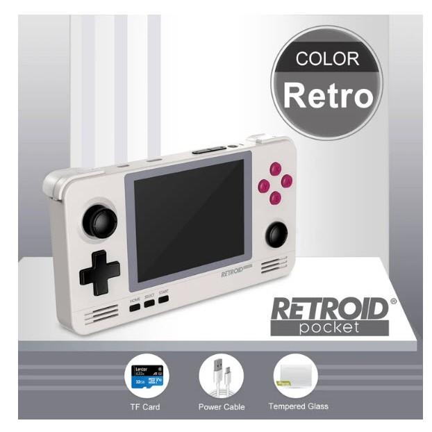 Máy chơi game RETROID POCKET 2 - DUAL BOOT - ANDROID và Retroid OS có Store download game