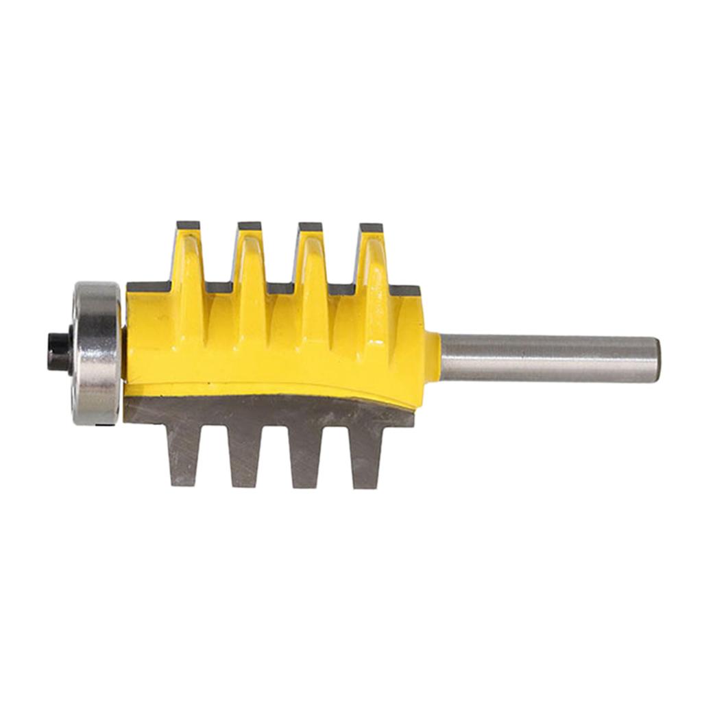 Woodworking Cutter with 8mm Carbide Shank Interlocking