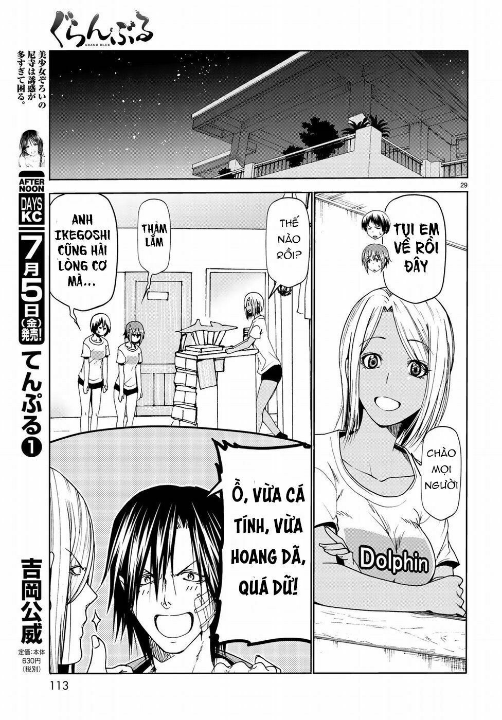 cô gái thích lặn - grand blue chapter 53 29