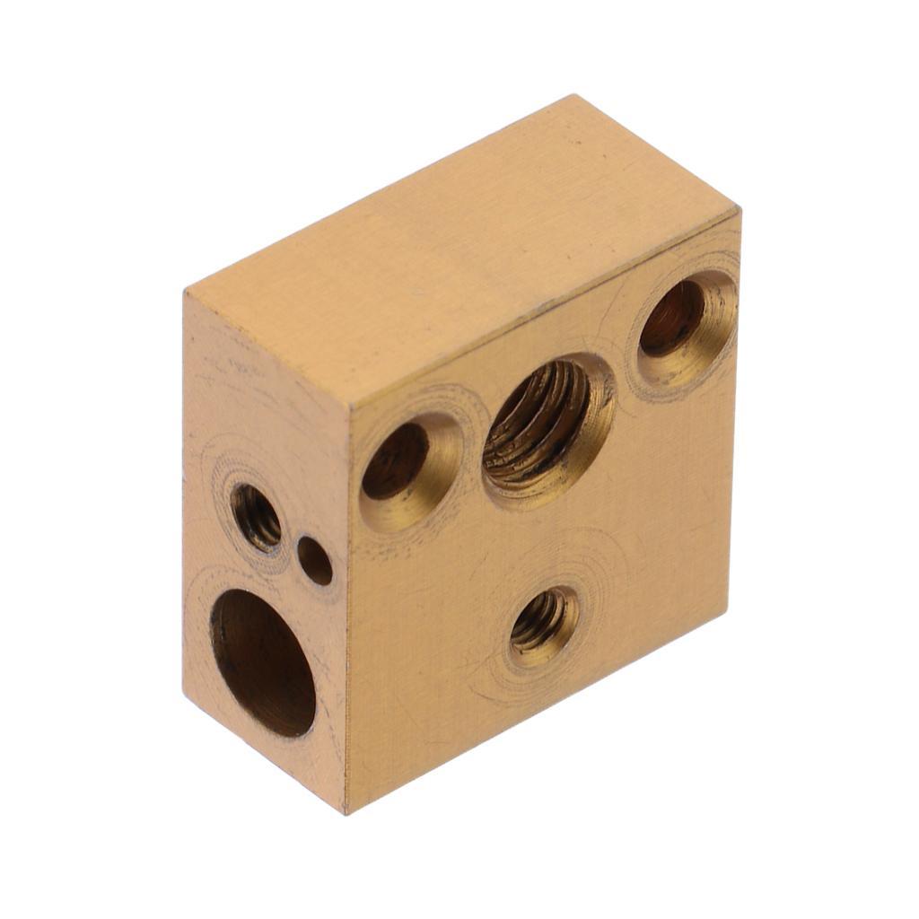 M3 M6 Aluminum Heater Block for 3D Printer Heating Block HotEnd Accessories