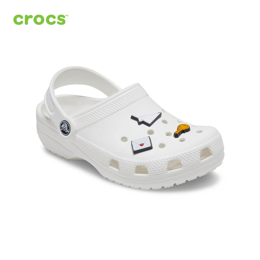 Sticker nhựa jibbitz unisex Crocs Key To My Heart